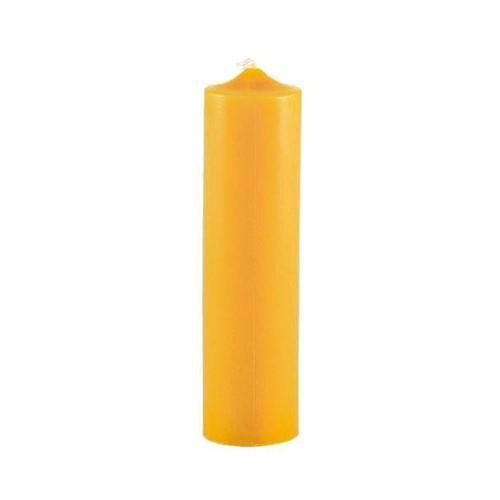 HC BEESWAX CANDLE COLUMN 6"