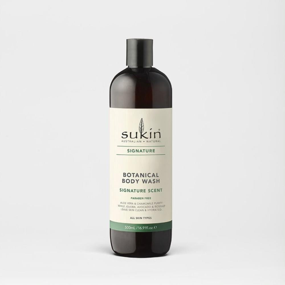 SUKIN BOTANICAL BODY WASH  500ML