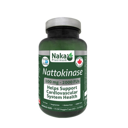 NAKA NATTOKINASE - 100mg / 75 DRVCAPS