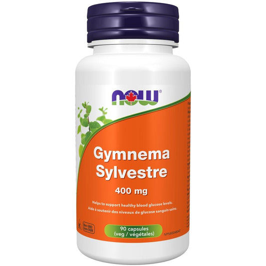 NOW GYMNEMA SYLVESTRE - 400mg / 90 VCAPS