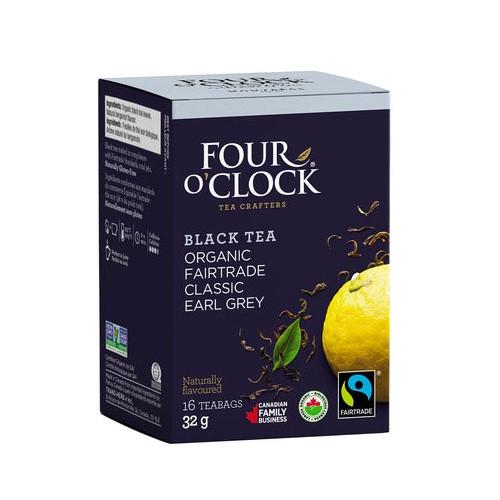 4 O'CLOCK TEA EARL GREY ORGIGINAL 16 BAGS