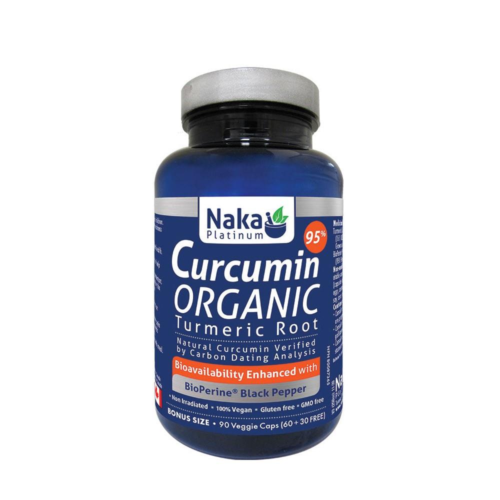 NAKA CURCUMIN w BIOPERINE 90VCAPS