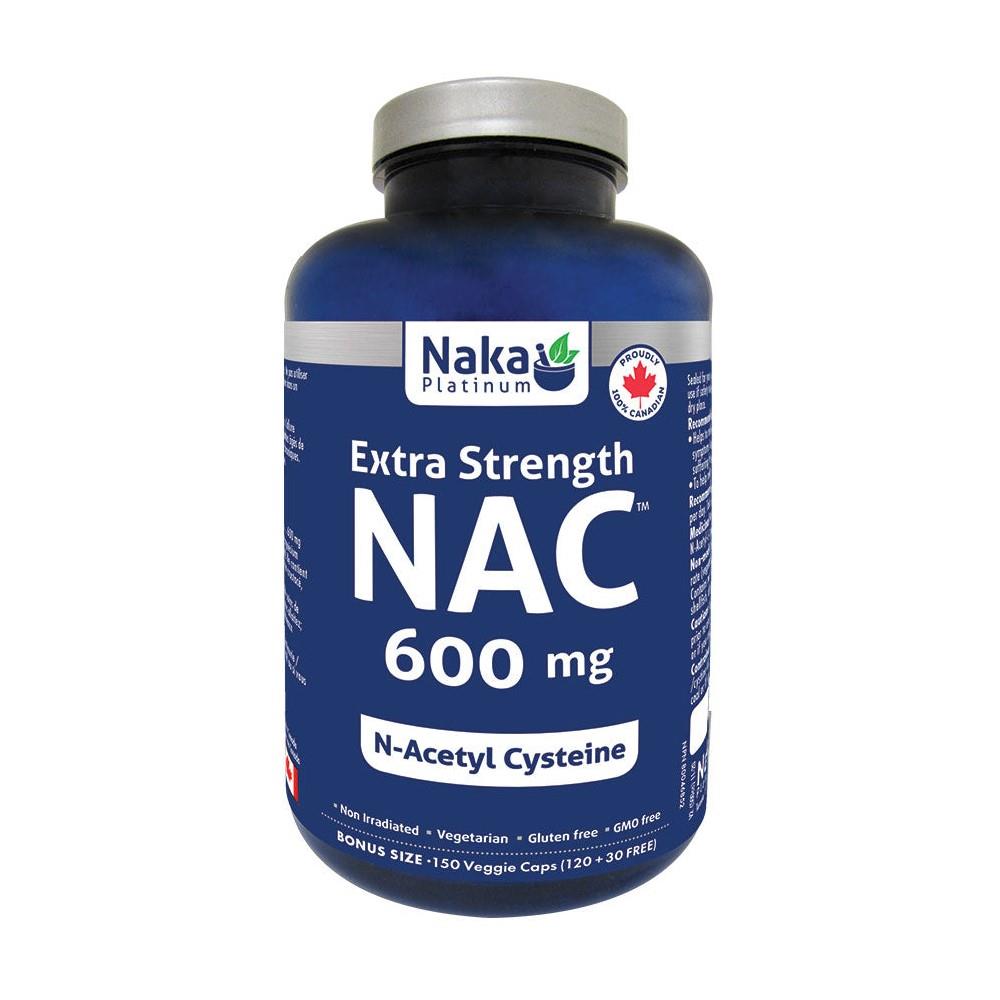 NAKA NAC 600MG 150VCAPS