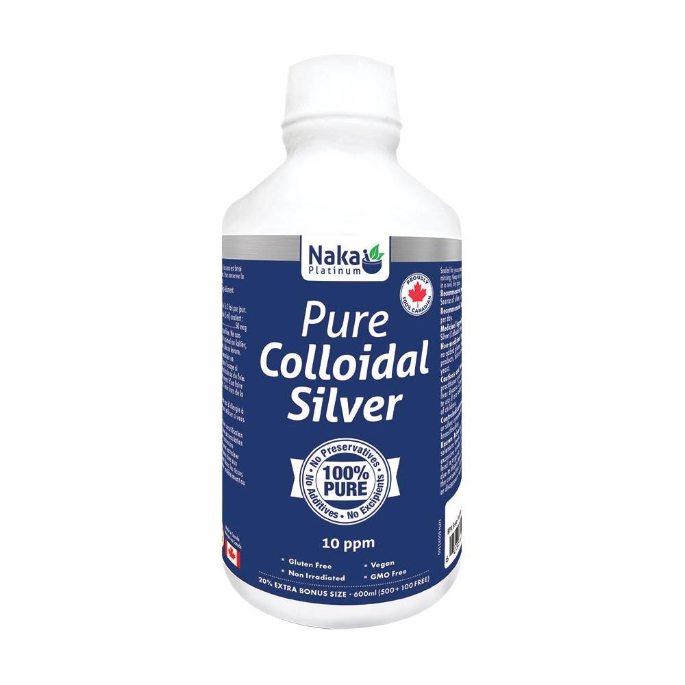 NAKA COLLOIDAL SILVER 10PPM 600ML
