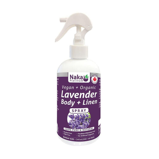 NAKA BODY & LINEN SPRAY LAVENDER 340ML