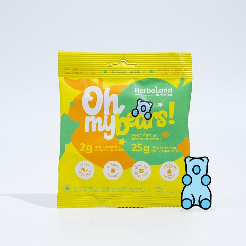 OH MY BEARS PEACH GUMMIES - 50g