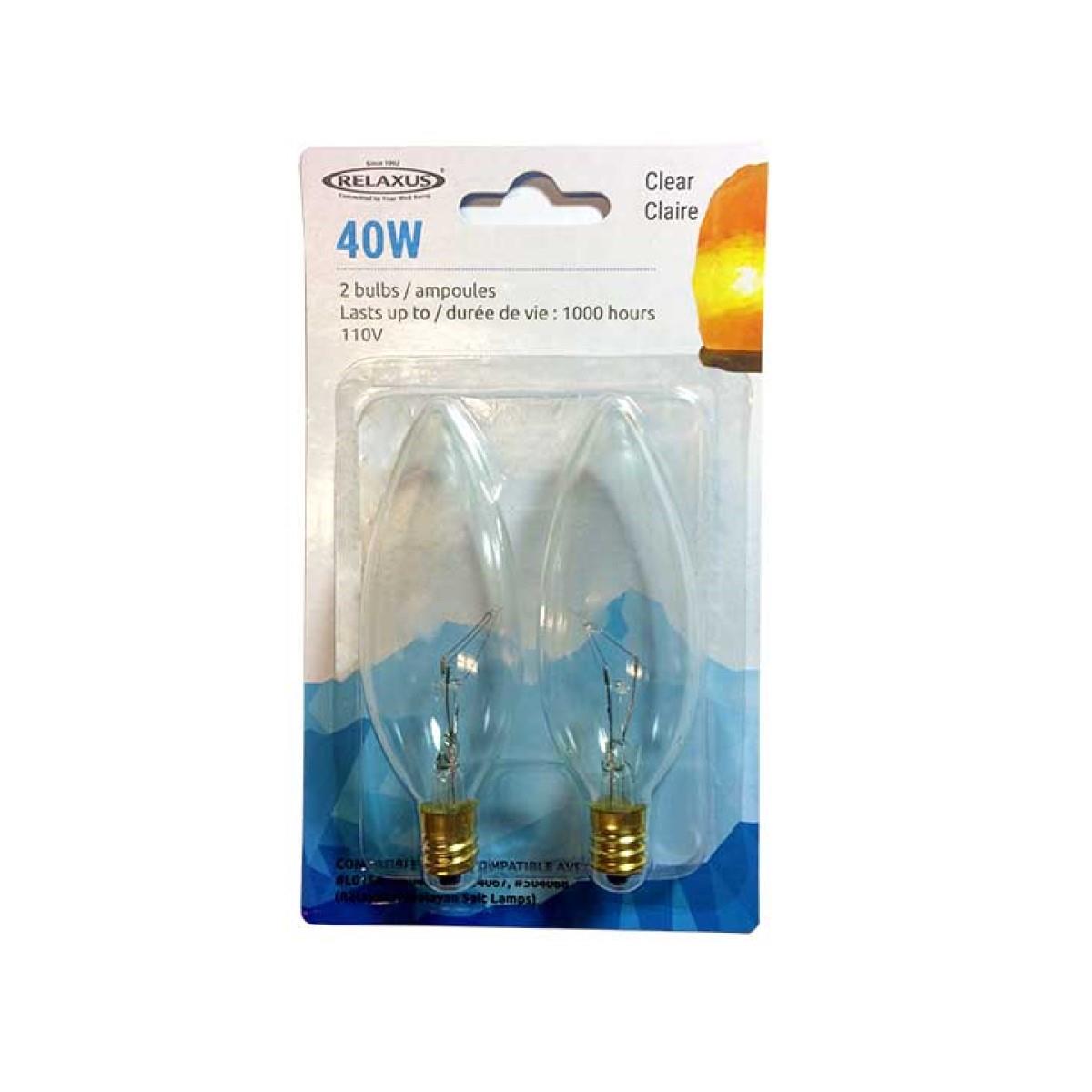 RELAXUS SALT LAMP BULBS 40W