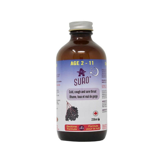 ELDERBERRY SYRUP BEDTIME FORMULA KIDS - 236ml
