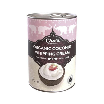 CHA'S ORG COCONUT WHIPPED CREA