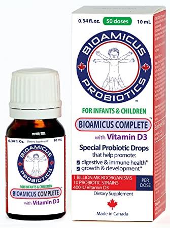 BIO AMICUS PROBIOTIC DROPS COMPLETE 10ML