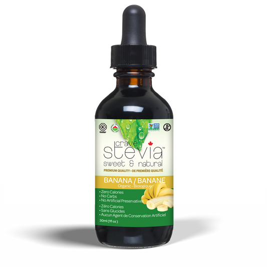Crave Stevia Banana Liquid Drops