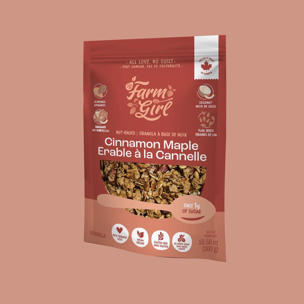 FARM GIRL GRANOLA - CINNAMON MAPLE / 300g