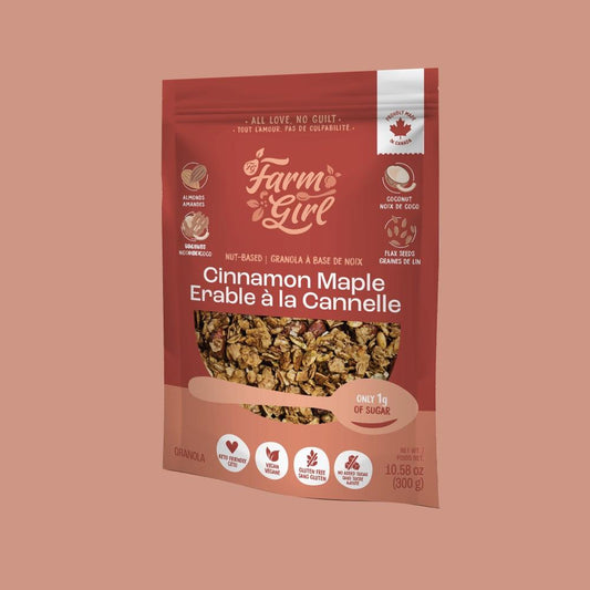 GRANOLA - CINNAMON MAPLE / 300g