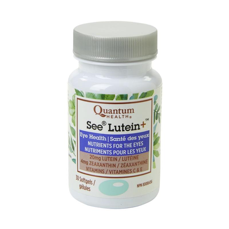 QUANTUM HEALTH - See Lutein+ Eye Health - 30 Softgels