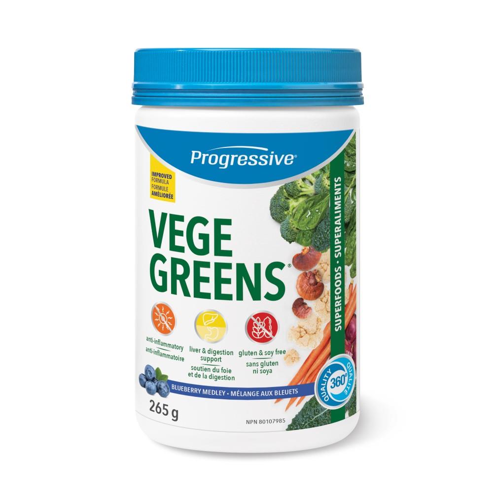 PROGRESS VEGEGREENS - BLUEBERRY / 265g