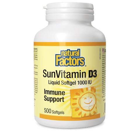 NF VITAMIN D3 1000 IU 500 SGELS