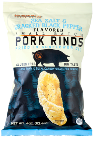 SOUTHERN RECIPE PORK RINDS SEA SALT 85g