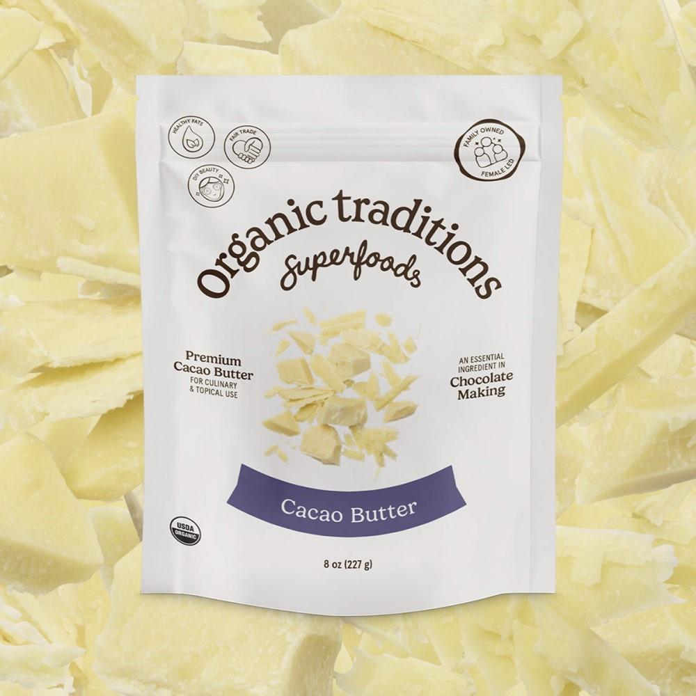 ORGANIC TRADITONS CACAO BUTTER 454G