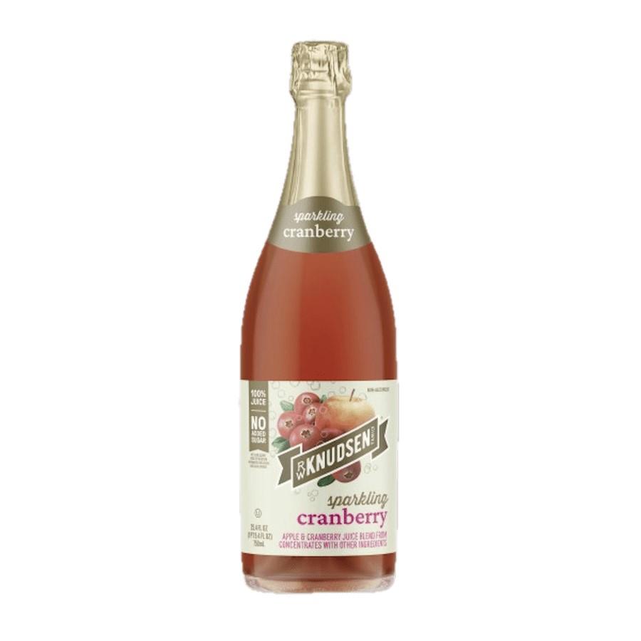 SPARKLING CRANBERRY APPLE JUICE - 750ml
