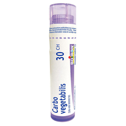 Carbo Vegetabilis  30ch / 80 granules