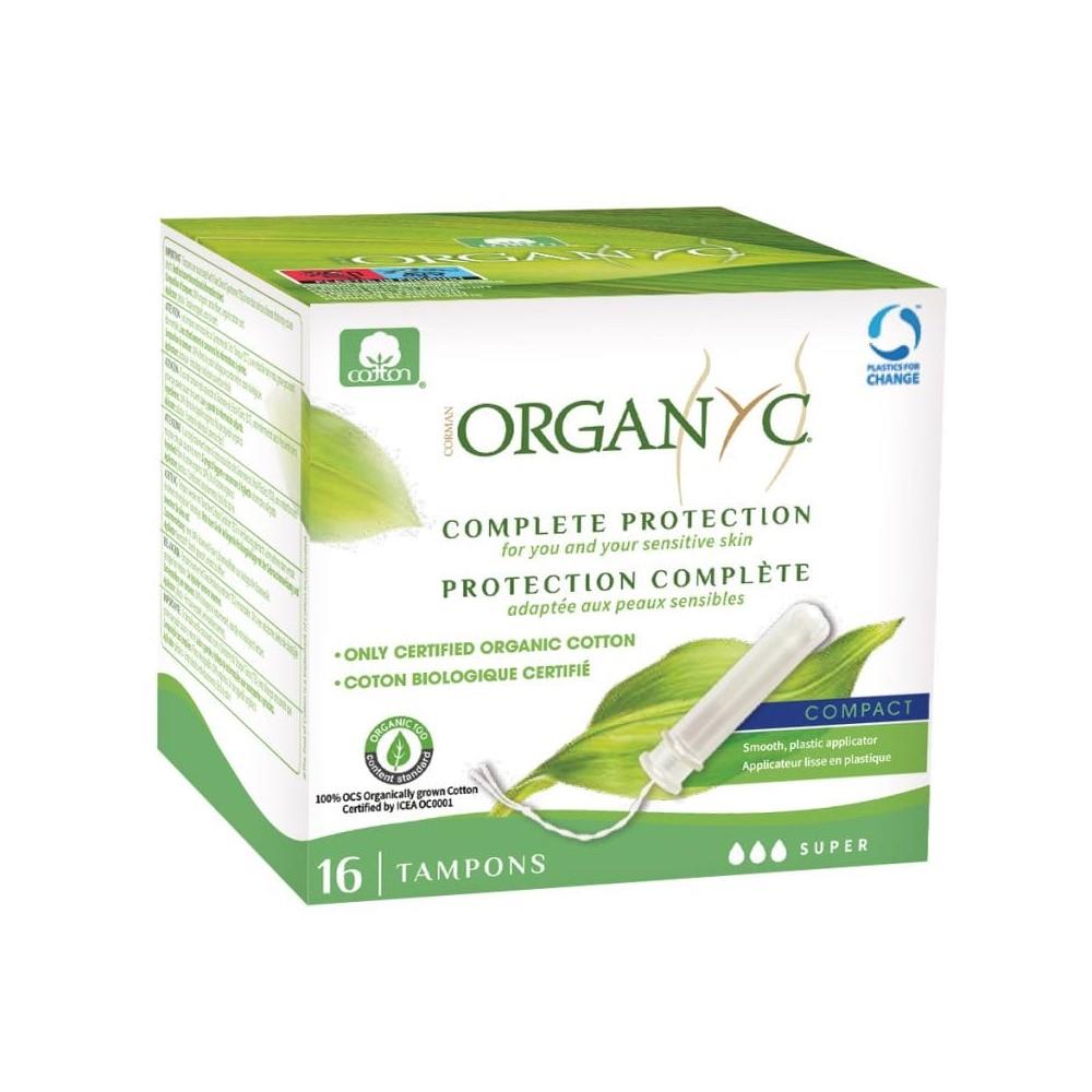 ORGANYC TAMPONS COMPACT SUPER