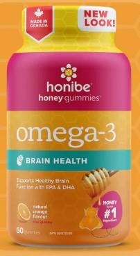 HONIBE OMEGA-3 60 GUMMIES