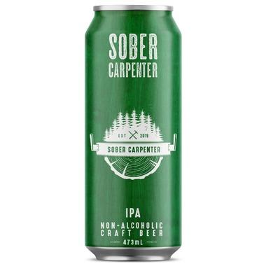 SOBER CARPENTER NON ALCOHOLIC BEER IPA 473ML