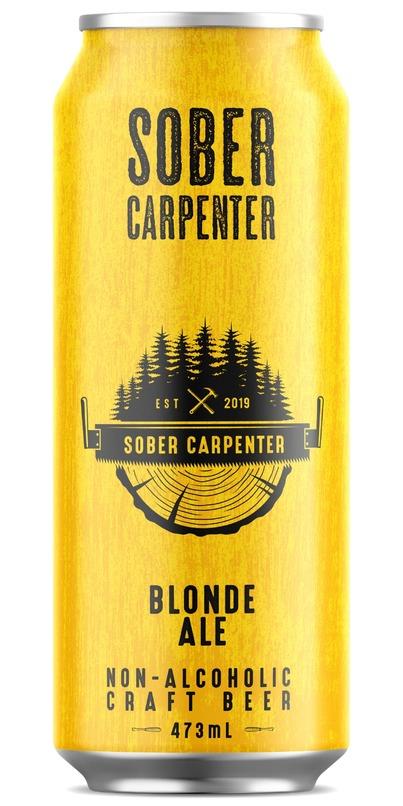 SOBER CARPENTER NON ALCOHOLIC BEER BLONDE AL 473ML