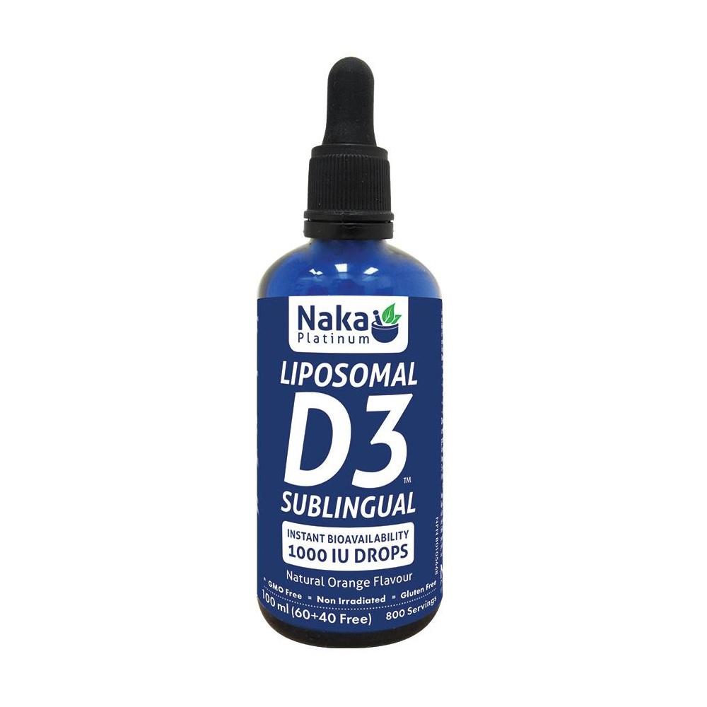 NAKA LIPOSOMAL D3 1000 IU BONUS 100ML (60+40)