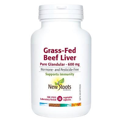 NR GRASS-FED BEEF LIVER - 600mg / 30 VCAPS