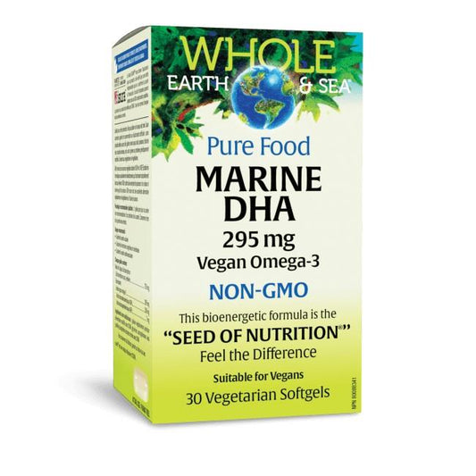 MARINE DHA VEGAN OMEGA-3 - 295mg / 30 SOFTGELS