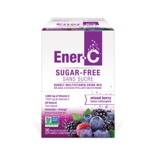 ENER-C VITAMIN C 1000MG BERRY SUGAR FREE / 30PACKETS