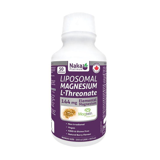 NAKA LIPOSOMAL MAG L-THREONATE BONUS 250ML (200+50)