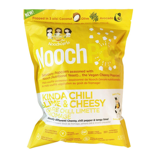 NOOCHPOP POPCORN CHILI LIME 120G