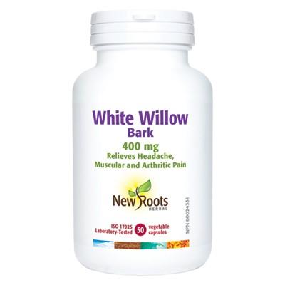 NR WHITE WILLOW 400MG 50CAPS