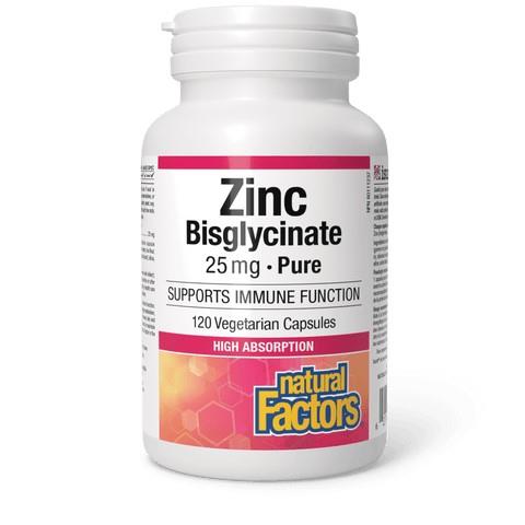 NF ZINC BISGLYCINATE 25MG 120VCAPS