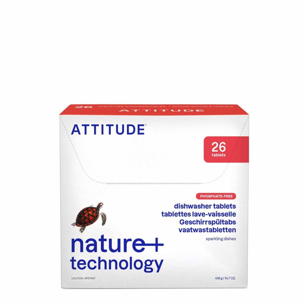 ATTITUDE DISHWASHER TABS ECO-L 26 TABS