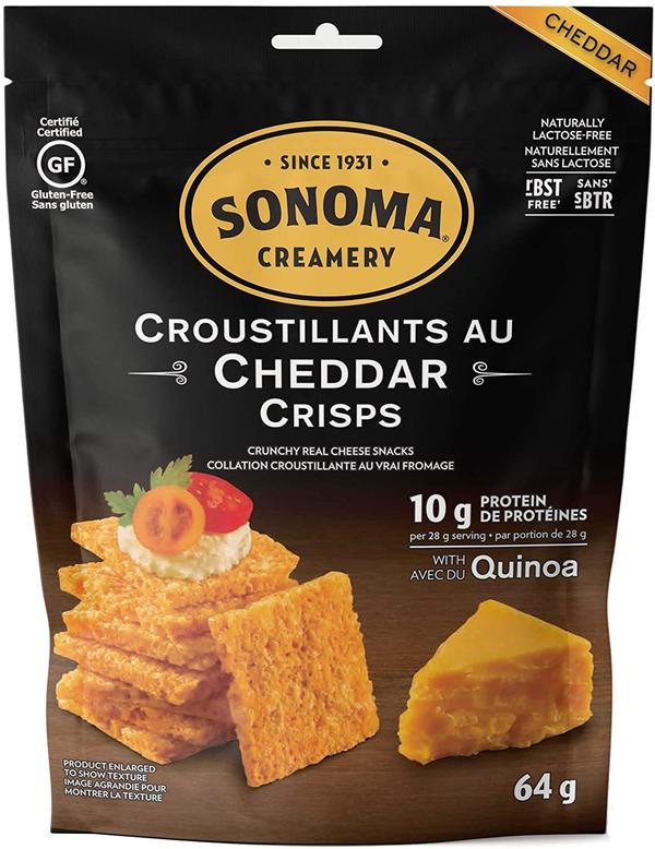 CHEESE CRISPS - BACON CHEDDAR / 64g