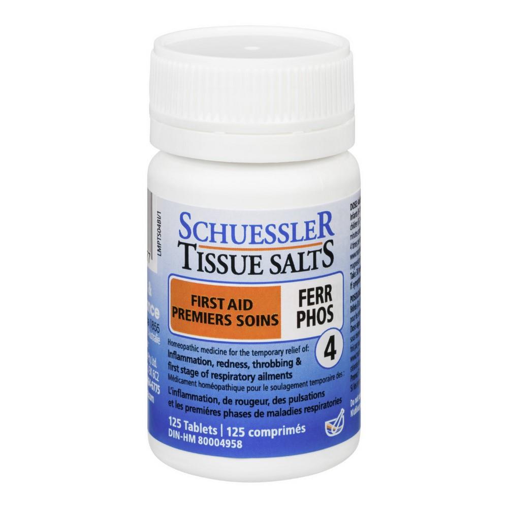 SCHUESSLER TISSUE SALTS #4 FERR PHOS