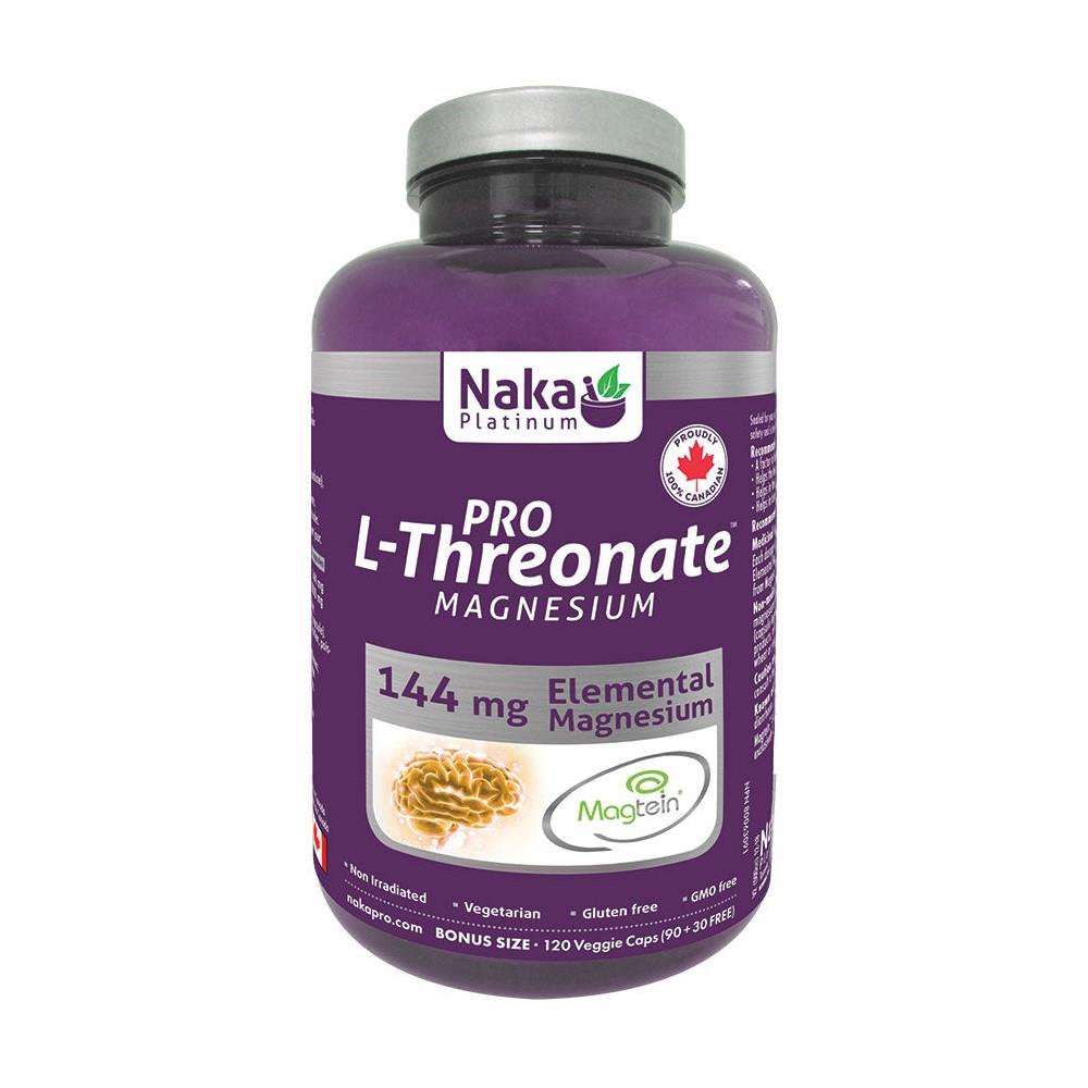 NAKA MAG L-THREONATE 144MG/90+30 CAPS