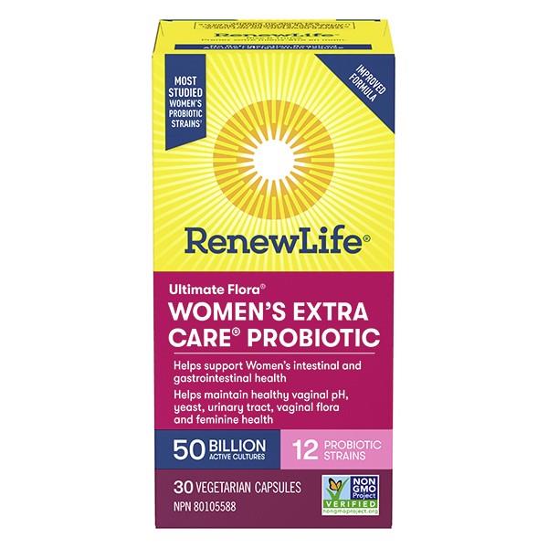 RENEW LIFE PROBIOTIC WOMEN'S EXTRA CARE - 50B / 30 VCAPS