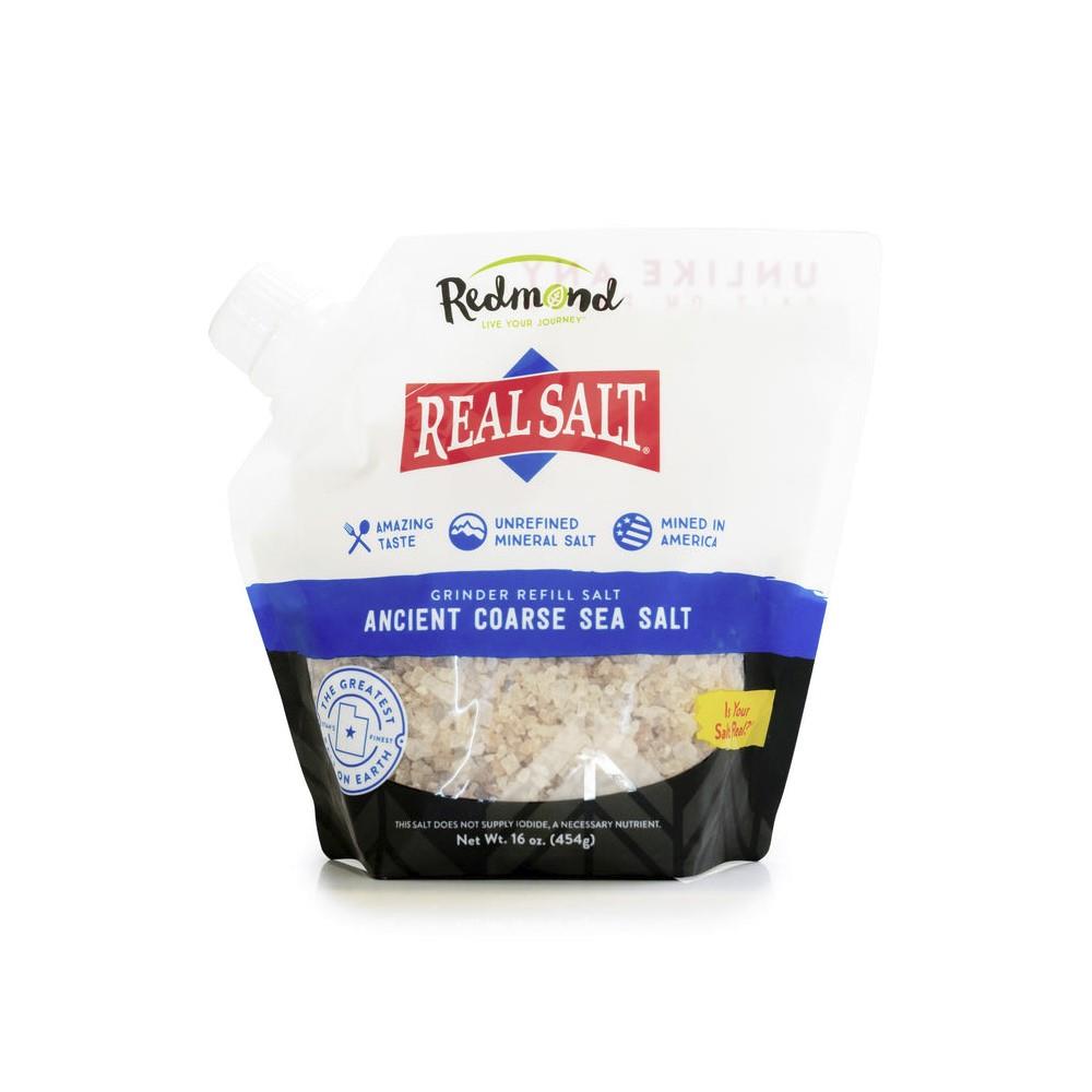 REDMOND REAL SALT COARSE 454G POUCH