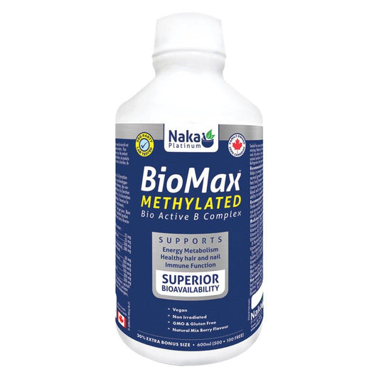 BIOMAX METHYLATED B COMPLEX - 600ml