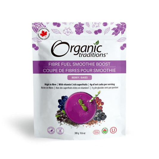 ORGANIC TRADITIONS SMOOTHIE BOOST BERRY 300G