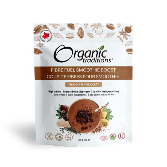 ORGANIC TRADITIONS SMOOTHIE BOOST CHOCOLATE 300G