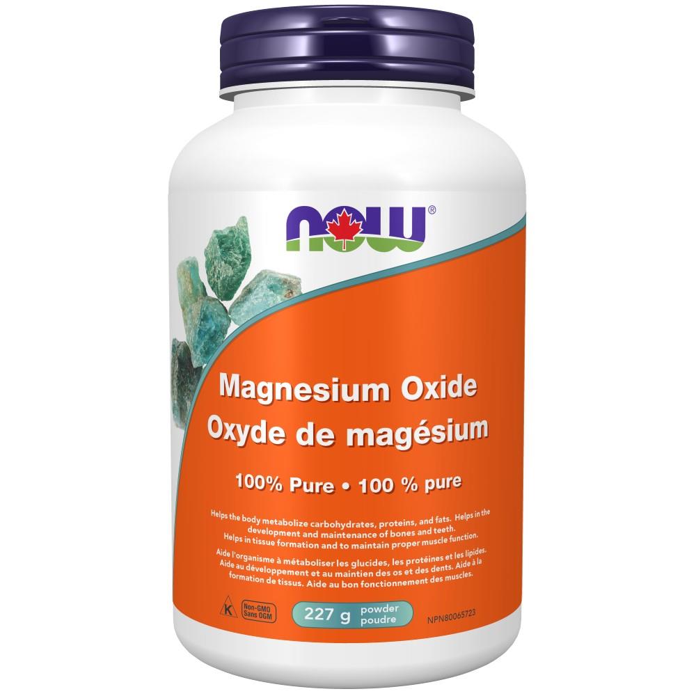 NOW MAGNESIUM OXIDE POWDER 227G