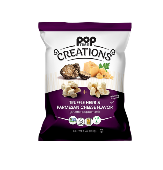 POP TIME POPCORN HERB/PARMESAN 142G