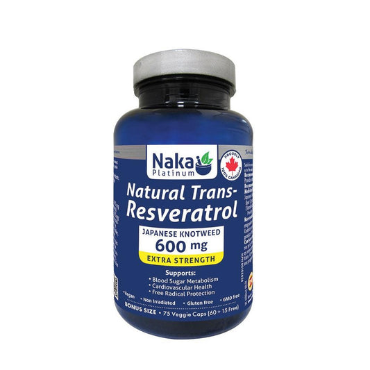 NAKA RESVERATROL 600MG 75VCAPS