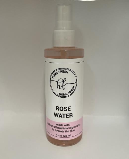 HOME FRESH ROSE WATER SPRAY 125ML