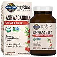 GARDEN OF LIFE MY KIND ORGANICS ASHWAGANDHA 90 VEGAN TABS